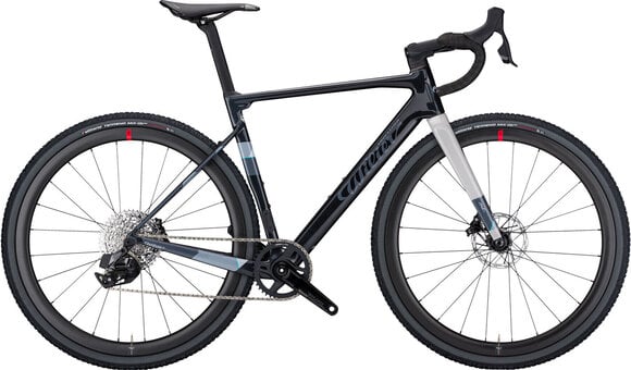 Gravel / Cyclocross-cykel Wilier Rave SL Shimano GRX RD-RX822 GS 1x12 Black/Silver/Glossy L Shimano 2024 - 1