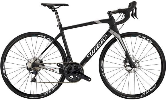 Racefiets Wilier GTR Team Disc Shimano 105 RD-R7000-SS 2x11 Black/Silver L Shimano - 1