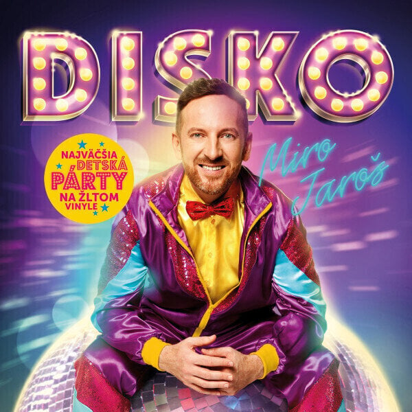 Disque vinyle Miro Jaroš - Disko (Yellow Splatter Coloured) (LP)