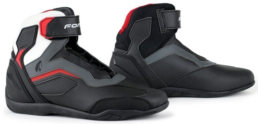 Motorcycle Boots Forma Boots Stinger Evo Flow Black/White/Grey 38 Motorcycle Boots