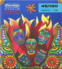 Struny pre 5-strunovú basgitaru Dunlop RTS45130 String Lab Robert Trujillo Struny pre 5-strunovú basgitaru