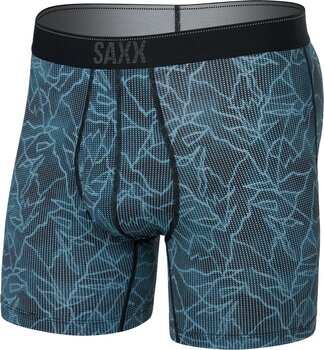 Sous-vêtements de sport SAXX Quest Boxer Brief Mountain/Black M Sous-vêtements de sport - 1