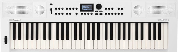 Keyboard med berøringsrespons Roland GO:KEYS 5 White - 1