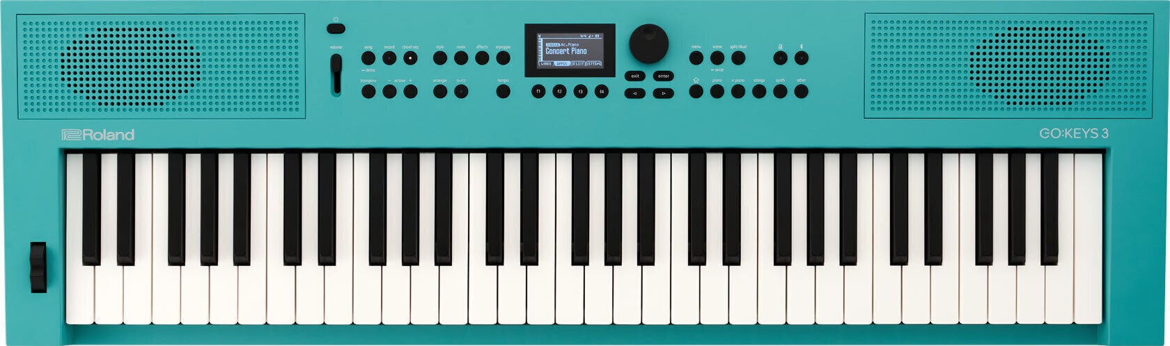 Keyboard mit Touch Response Roland GO:KEYS 3 Turquoise