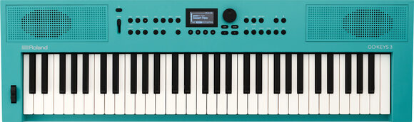 Keyboard with Touch Response Roland GO:KEYS 3 Turquoise - 1