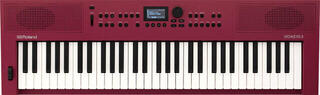 Keyboard with Touch Response Roland GO:KEYS 3 Keyboard with Touch Response Dark Red
