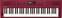 Keyboard with Touch Response Roland GO:KEYS 3 Dark Red