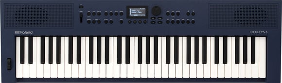 Keyboard with Touch Response Roland GO:KEYS 3 Midnight Blue - 1