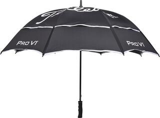 Ομπρέλα Titleist Tour Double Canopy Ομπρέλα Black/White