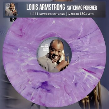 Disque vinyle Louis Armstrong - Satchmo Forever (Limited Edition) (Numbered) (Purple Marbled Coloured) (LP) - 1
