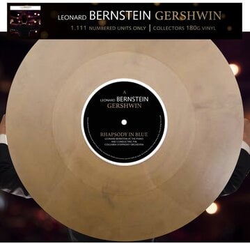 Vinyylilevy Leonard Bernstein - An American In Paris / Rhapsody In Blue (Limited Edition) (Reissue) (Gold Marbled Coloured) (LP) - 1