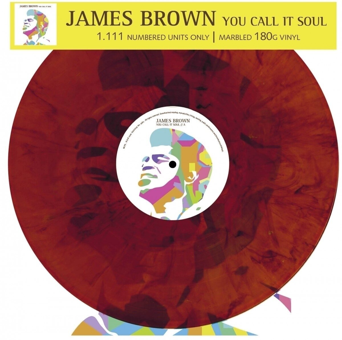 Грамофонна плоча James Brown - You Call It Soul (Limited Edition) (Brown Marbled Coloured) (LP)