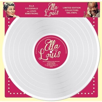 Disque vinyle Ella Fitzgerald and Louis Armstrong - Ella & Louis (Limited Edition) (Numbered) (White Coloured) (LP) - 1