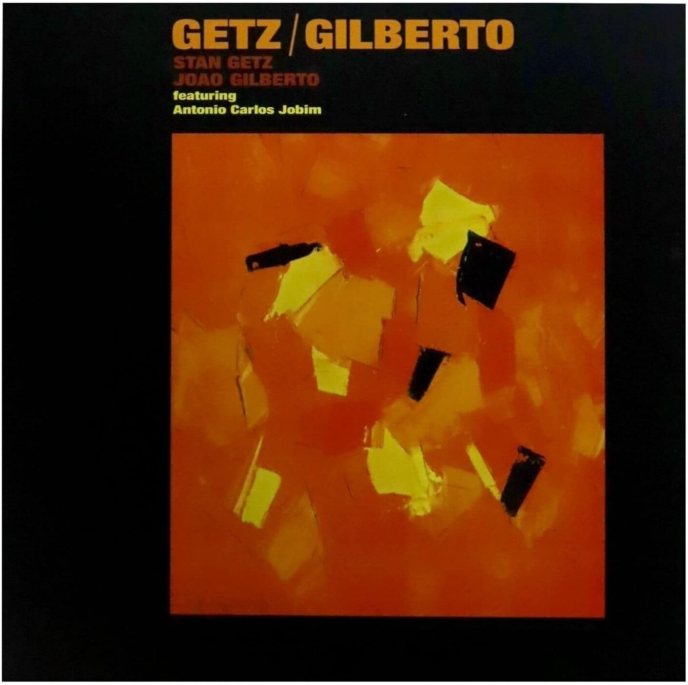 Disco de vinilo Joao Gilberto - Getz / Gilberto (Reissue) (Clear/Orange Splatter Coloured) (LP) Disco de vinilo