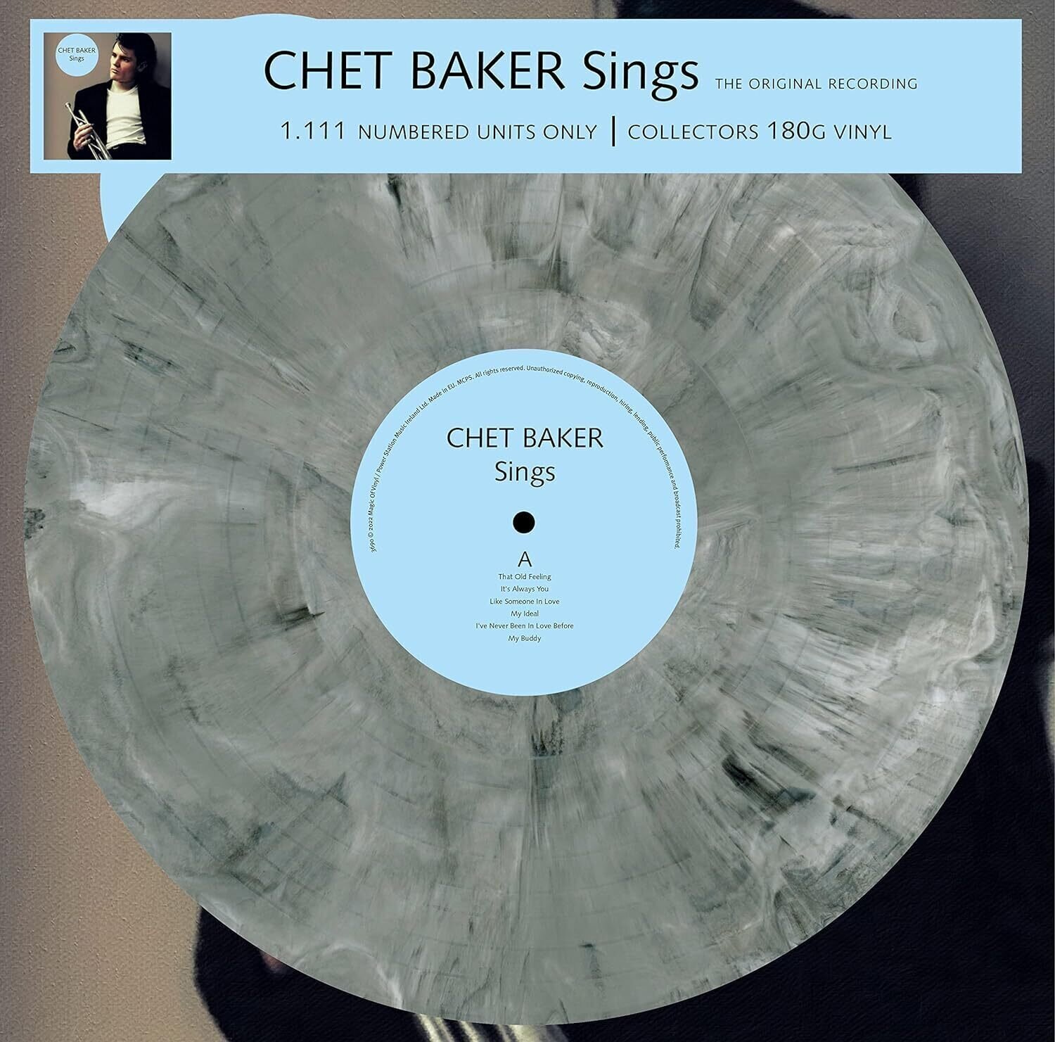 Hanglemez Chet Baker - Chet Baker Sings (Limited Edition) (Numbered) (Reissue) (Silver Coloured) (LP)