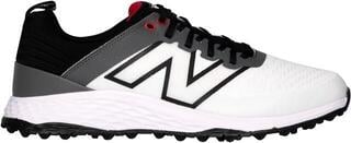 Muške cipele za golf New Balance Fresh Foam Contend V2 White/Black 44,5 Muške cipele za golf