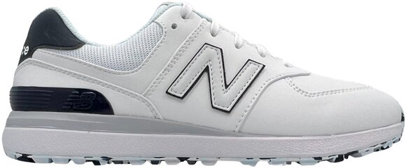Damen Golfschuhe New Balance 574 Greens Womens Golf Shoes White/Blue 37 - 1