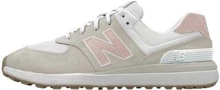 Damen Golfschuhe New Balance 574 Greens V2 Sand/Pink