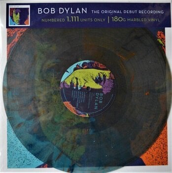 Vinyl Record Bob Dylan - Bob Dylan (The Originals Debut Record) (Limited Edition) (Marbled Coloured) (LP) - 1