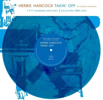 Płyta winylowa Herbie Hancock - Takin' Off (Limited Edition) (Numbered) (Blue Marbled Coloured) (LP) - 1