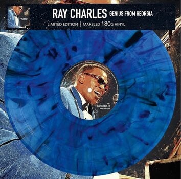 Vinyl Record Ray Charles - Genius From Georgia (Limited Edition) (Reissue) (Blue Marbled Coloured) (LP) - 1