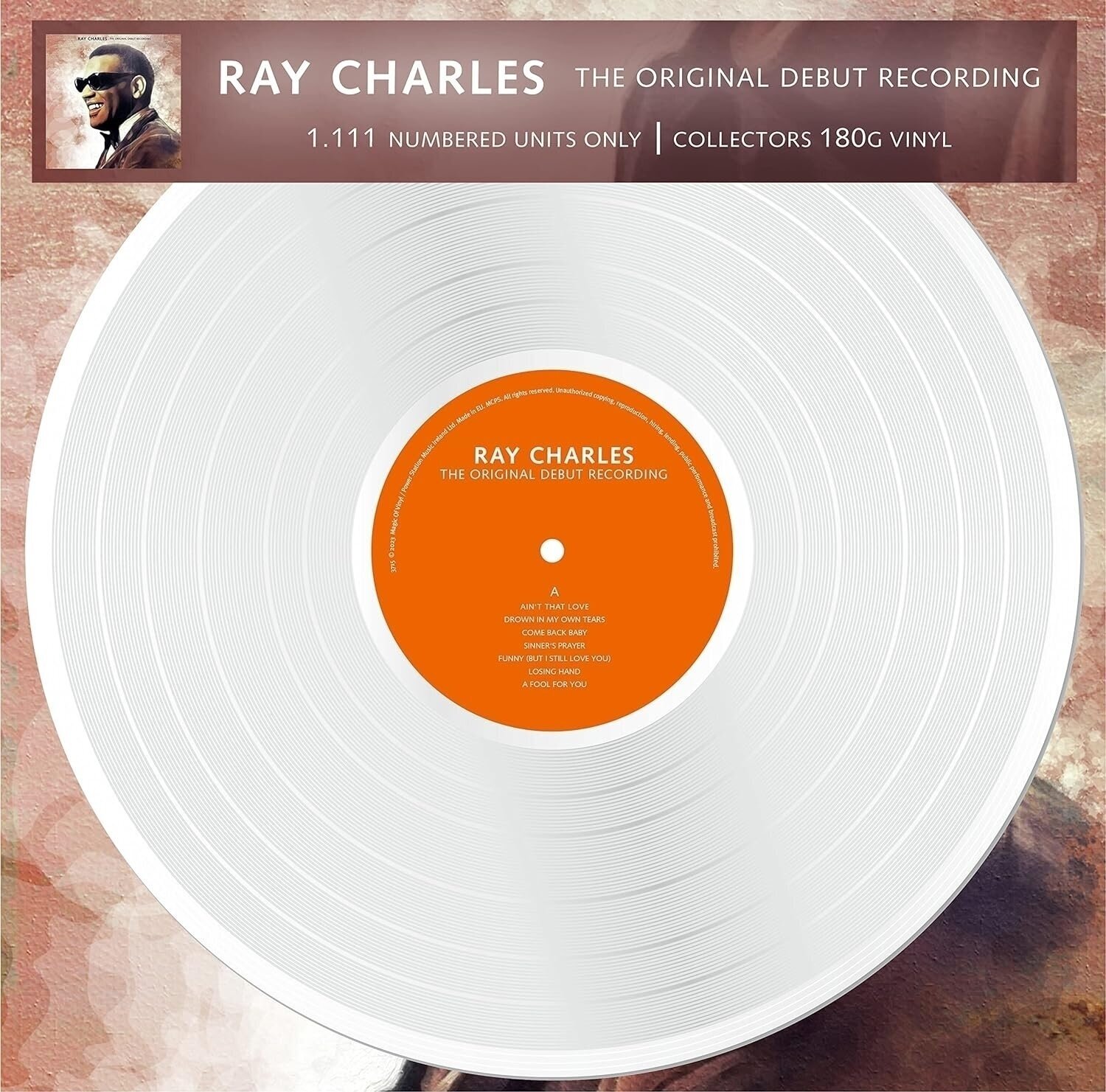 LP deska Ray Charles - The Original Debut Recording (Limited Edition) (Numbered) (Reissue) (White Coloured) (LP)