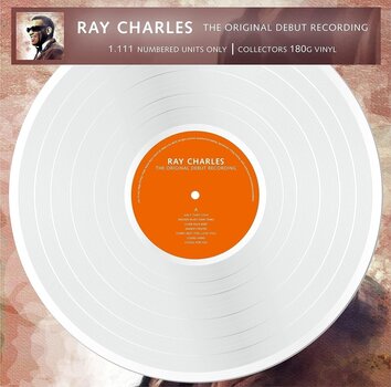 Disque vinyle Ray Charles - The Original Debut Recording (Limited Edition) (Numbered) (Reissue) (White Coloured) (LP) - 1