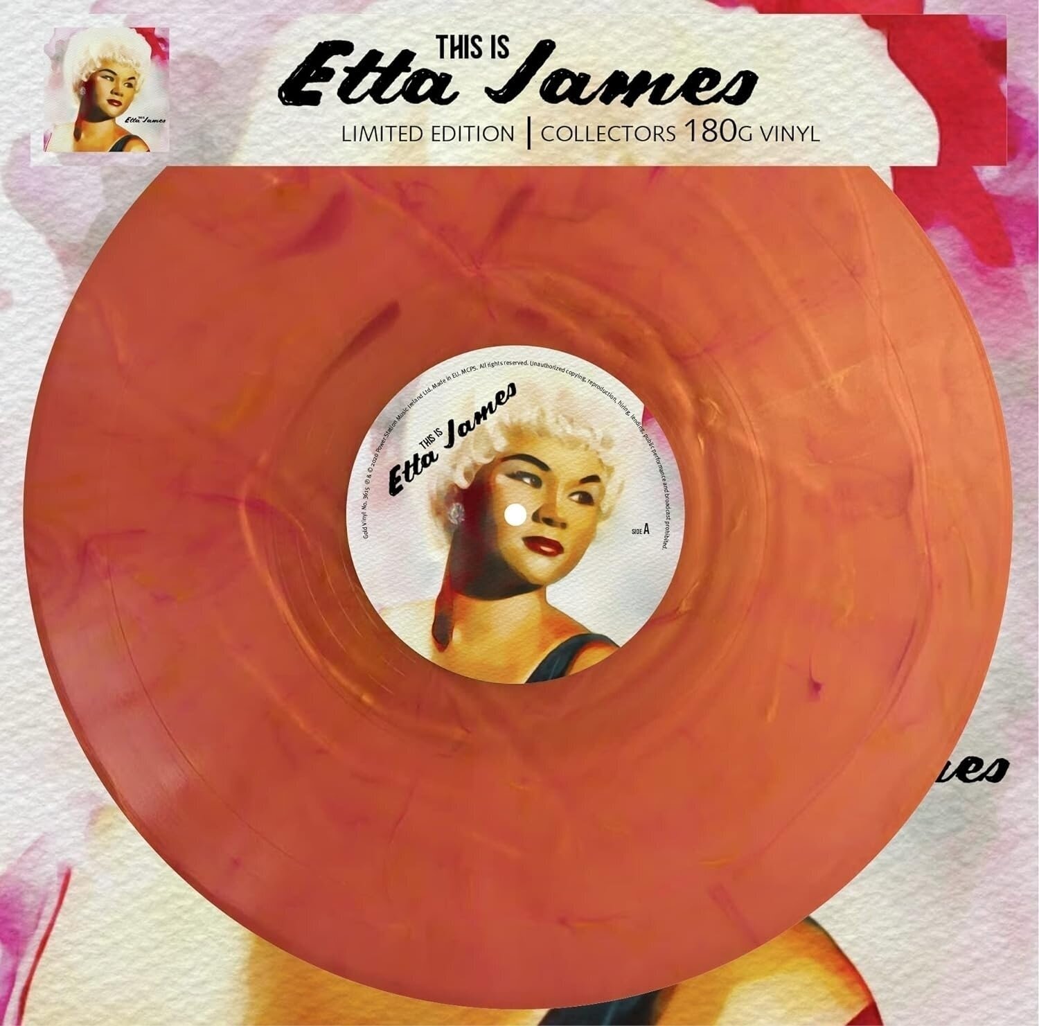 Vinyl Record Etta James - This Is Etta James (Limited Edition) (Numbered) (Marbled Coloured) (LP)