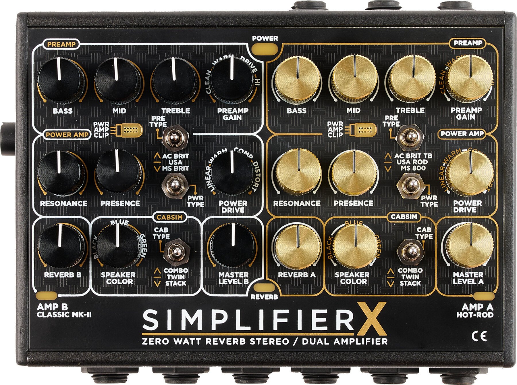 Pré-amplificador/amplificador em rack DSM & Humboldt Simplifier X