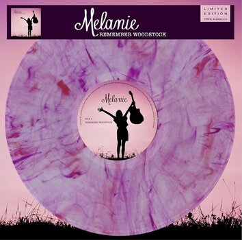 Disque vinyle Melanie - Remember Woodstock (Limited Edition) (Numbered) (Purple Marbled Coloured) (LP) - 1