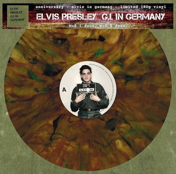 Vinyl Record Elvis Presley - G.I. In Germany (Limited Edition) (Marbled Coloured) (LP) - 1