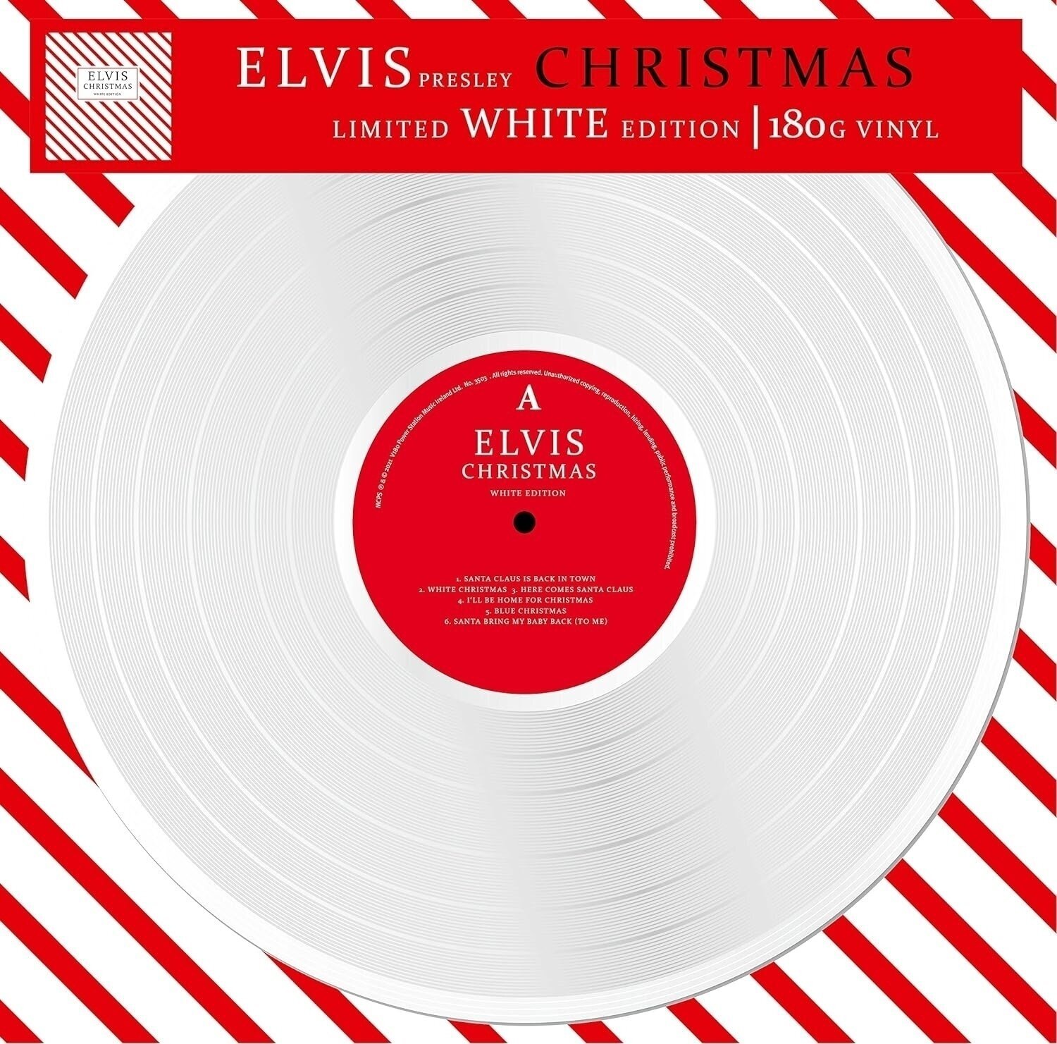 Vinyl Record Elvis Presley - Christmas (Limited Edition) (White Coloured) (LP)
