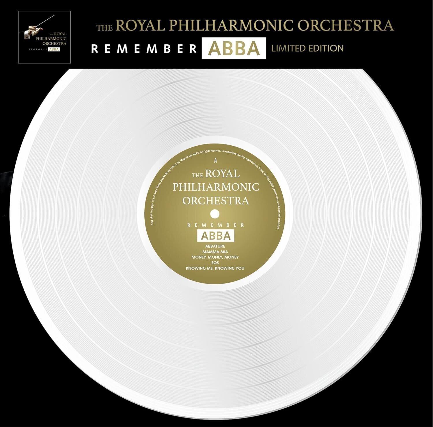 Disc de vinil Royal Philharmonic Orchestra - Remember ABBA (Limited Edition) (Numbered) (Reissue) (White Coloured) (LP)