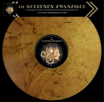 Hanglemez Various Artists - Die Goldenen Zwanziger (Limited Edition) (Numbered) (Gold Marbled Coloured) (LP) - 1