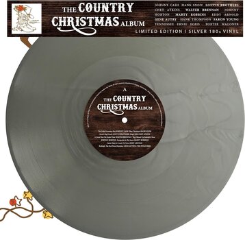 Vinyl Record Various Artists - The Country Christmas Album (Limited Edition) (Numbered) (Silver Coloured) (LP) - 1
