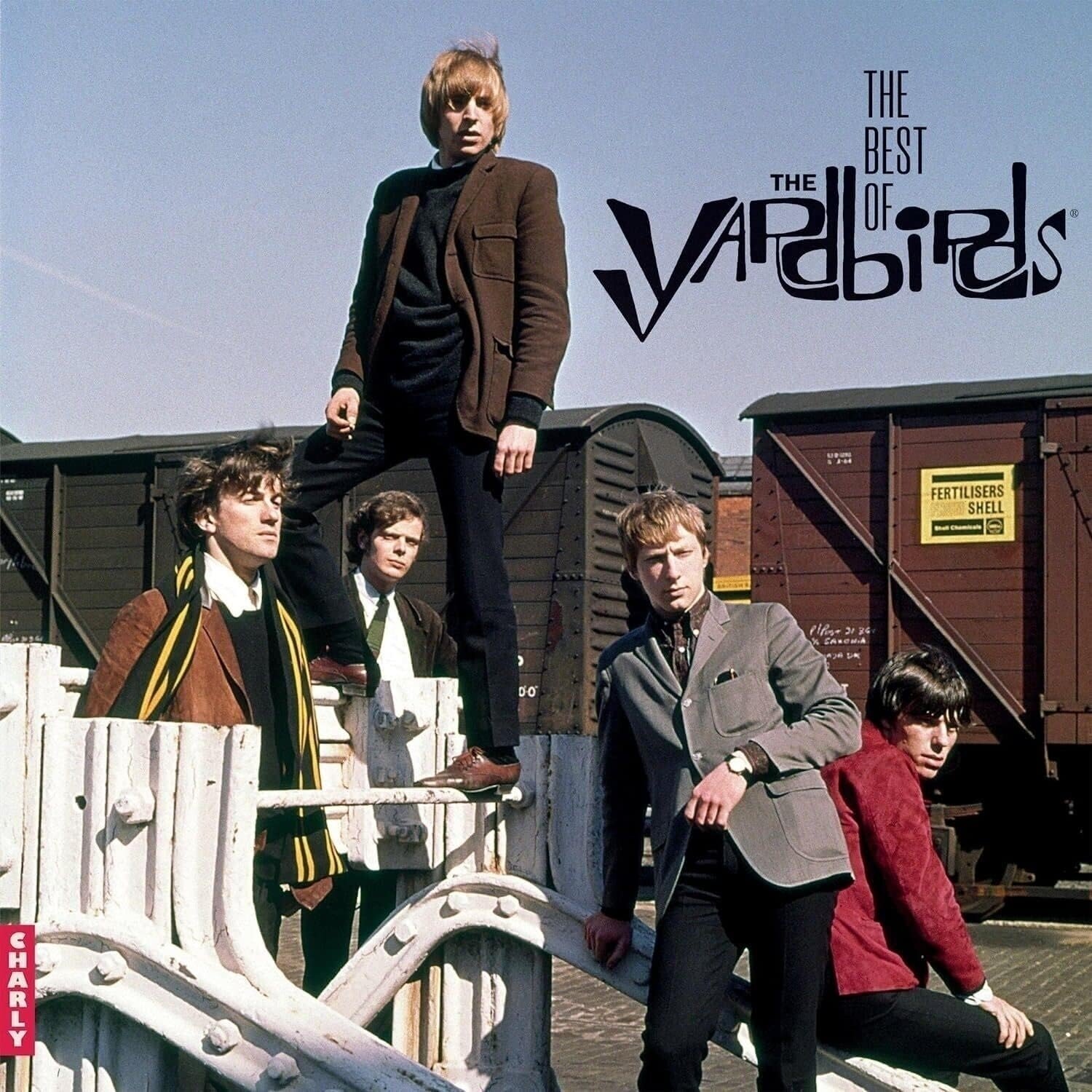 Vinyylilevy The Yardbirds - The Best Of The Yardbirds (Translucent Blue Coloured) (LP)