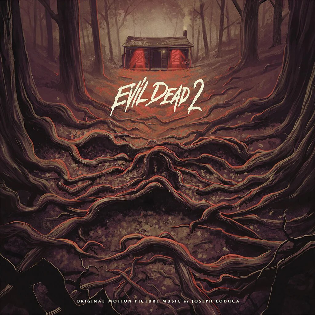 Vinyylilevy Joseph LoDuca - Evil Dead 2 (Black and Forest Green Hand Poured Coloured) (LP)