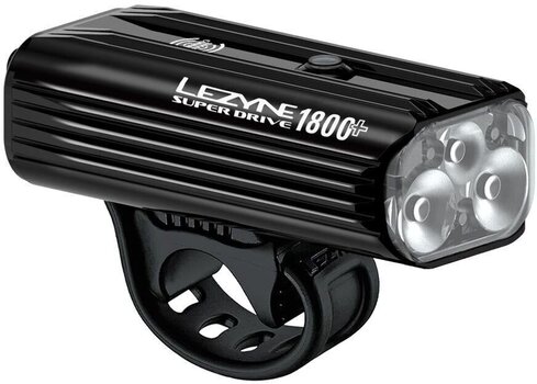 Fietslamp Lezyne Super Drive 1800+ Smart Front Loaded Kit 1800 lm Black Achteraan-Voorkant Fietslamp - 1