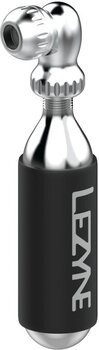 Ремонт на спукана гума на велосипед Lezyne Twin Speed Drive CO2 + 16G Cartridge Silver Glossy-Black 16 g Ремонт на спукана гума на велосипед - 1