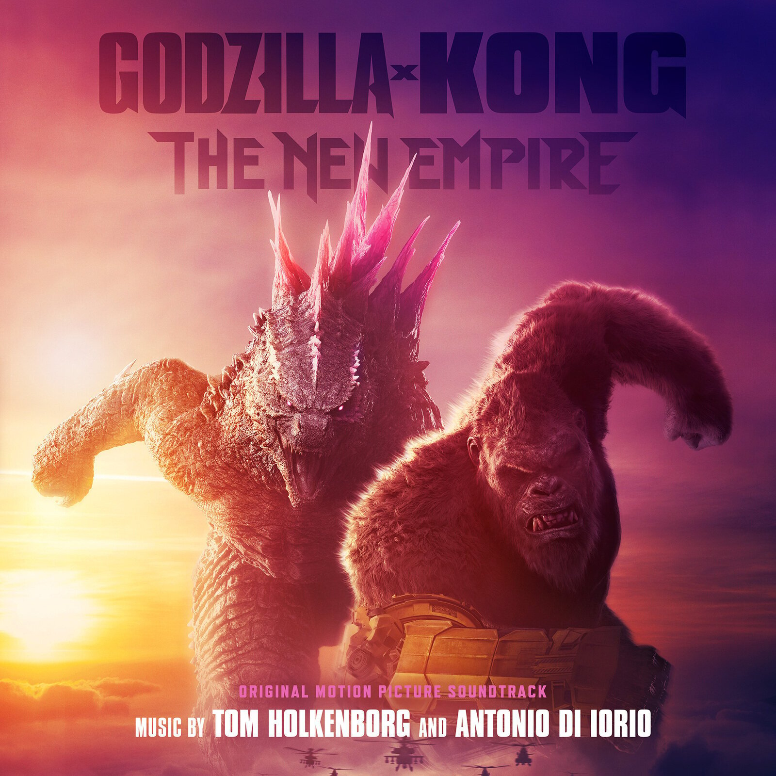 LP Original Soundtrack -Godzilla X Kong: The New Empire (Original Soundtrack) (Gatefold Sleeve) (Insert) (Splatter Coloured) (2 LP)