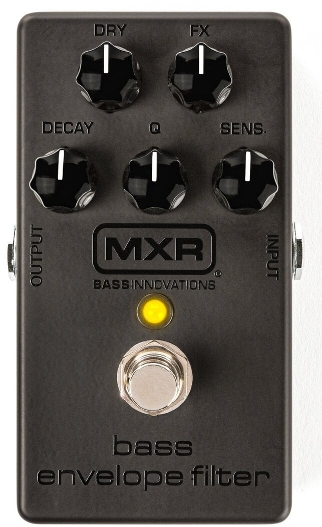 Pedal de efectos de bajo Dunlop MXR M82B Bass Envelope Filter Blackout Series