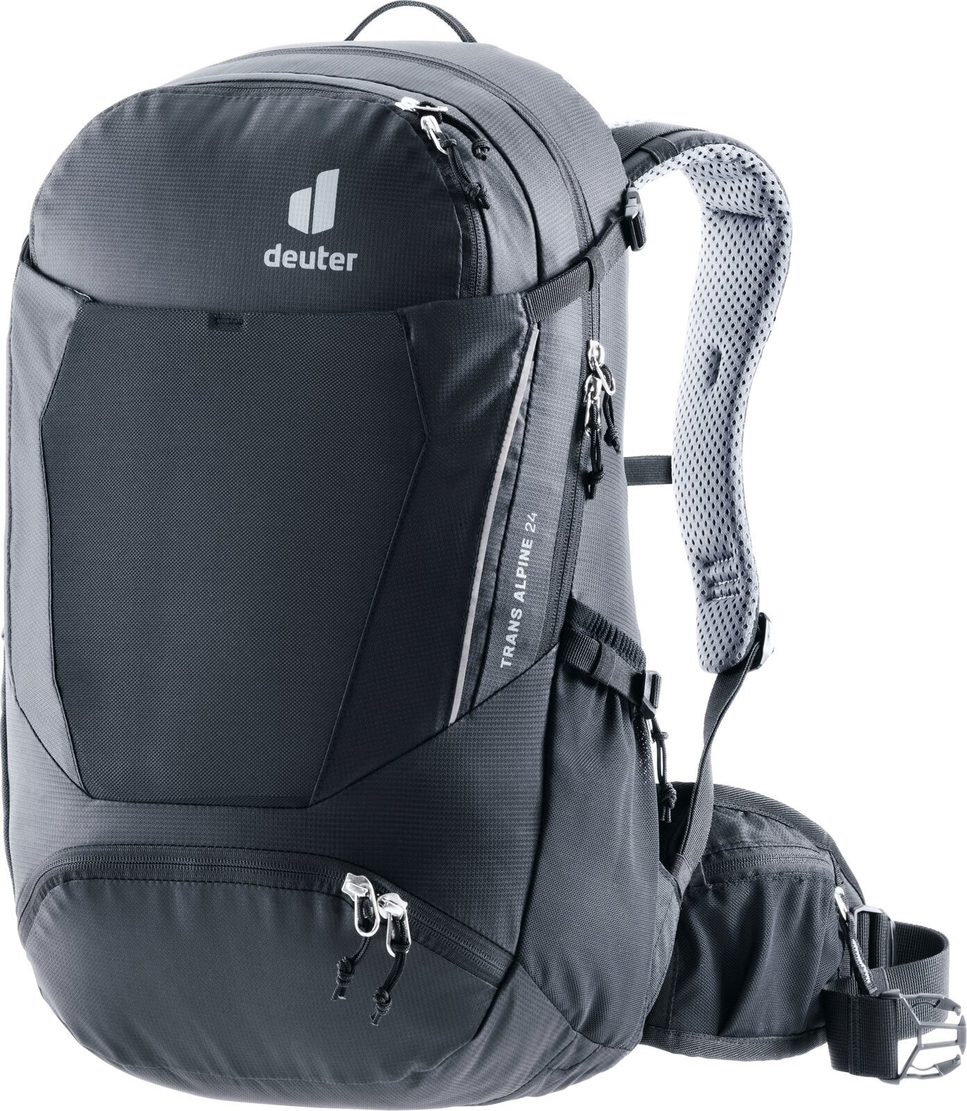Cycling backpack and accessories Deuter Trans Alpine 24 Black Backpack