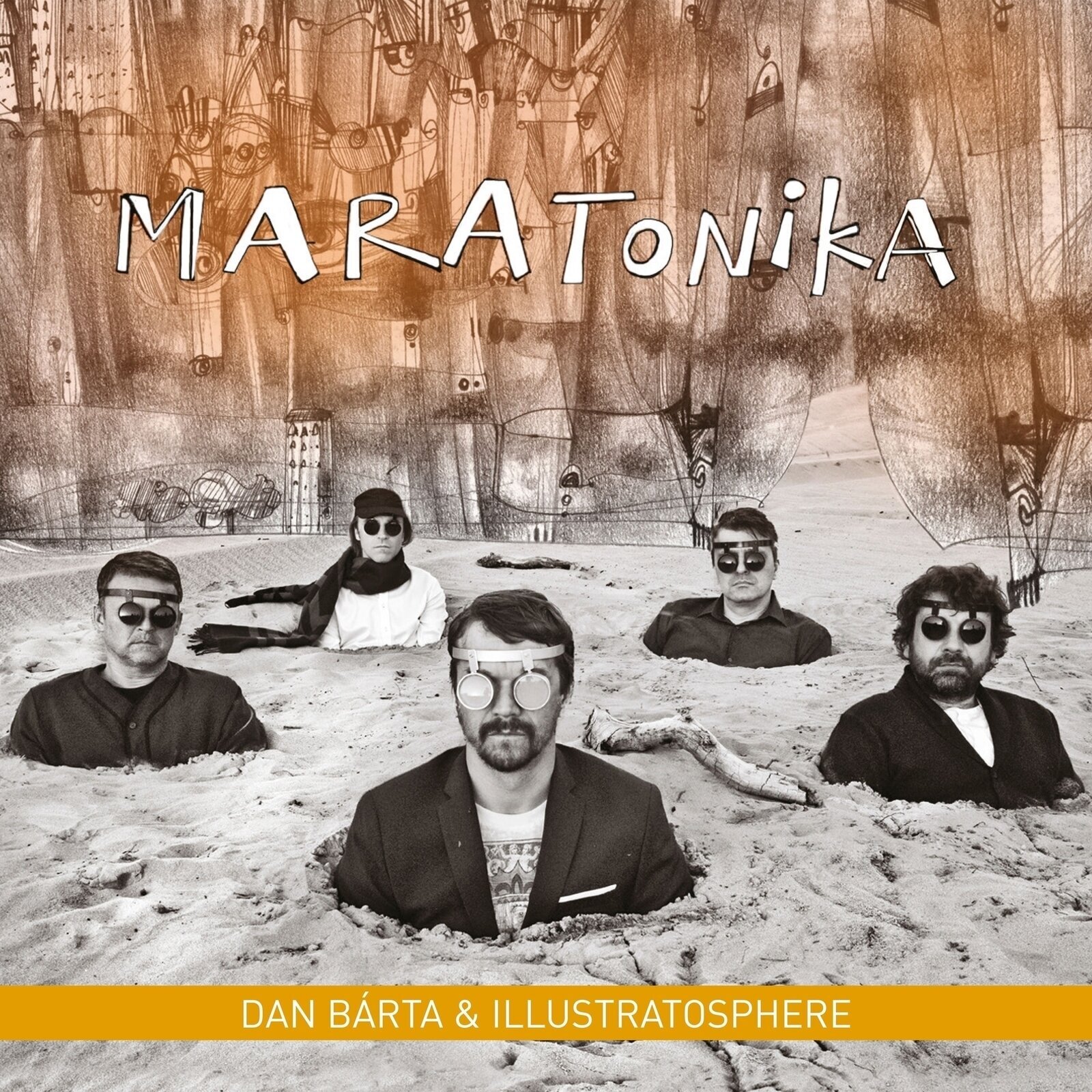 Δίσκος LP Dan Bárta & Illustratosphere - Maratonika (Remastered) (LP)