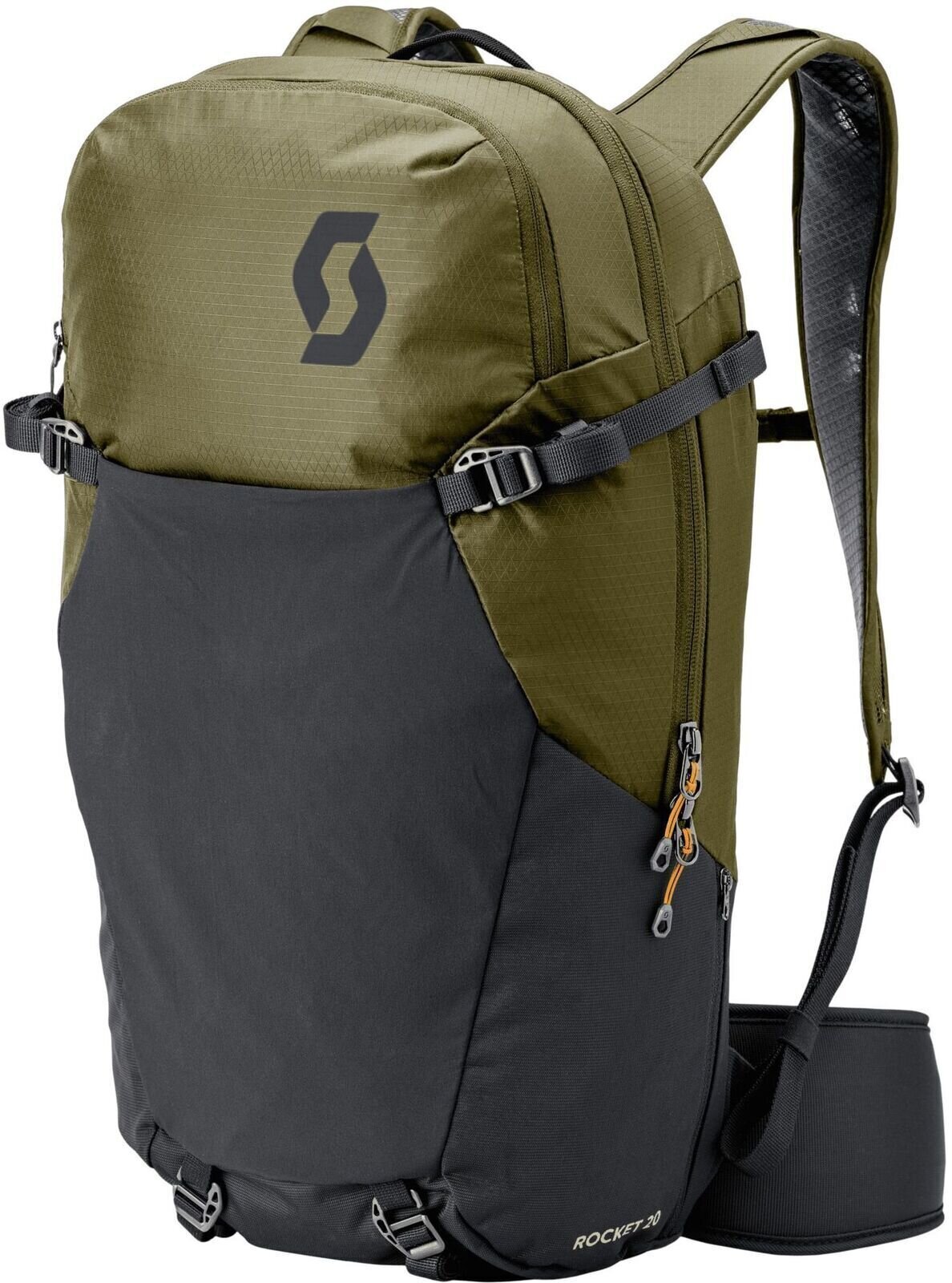 Fietsrugzak en accessoires Scott Trail Rocket 20 Backpack Green/Black Rugzak
