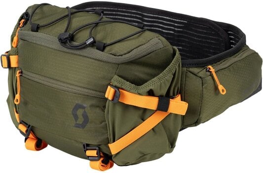 Cycling backpack and accessories Scott Trail 4 Hip Pack Green Waistbag - 1