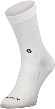 Cyklo ponožky Scott Performance No Shortcuts Crew Socks White/Black 36-38 Cyklo ponožky - 1