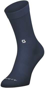 Cycling Socks Scott Performance No Shortcuts Crew Socks Midnight Blue/White 39-41 Cycling Socks - 1