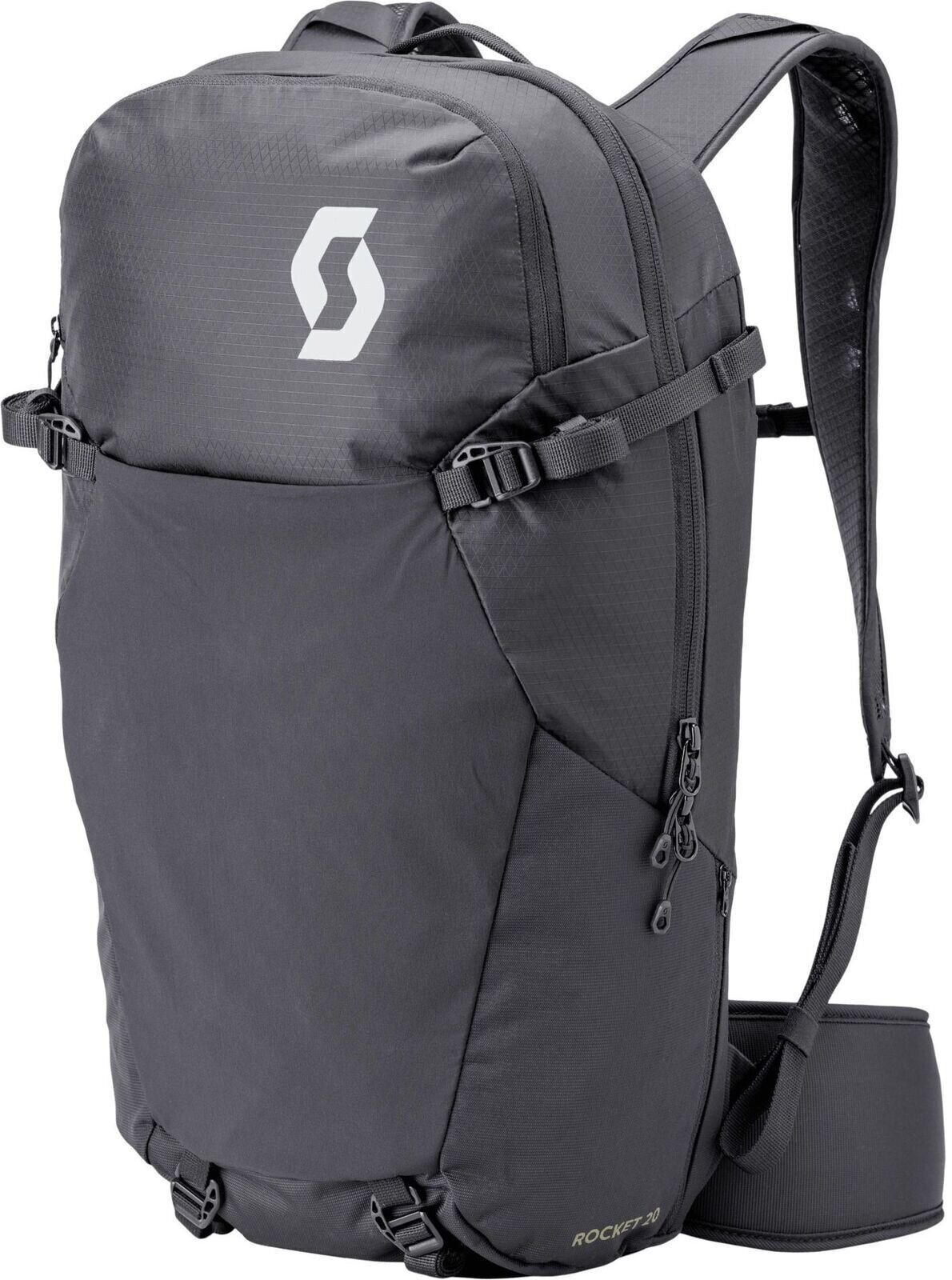 Cycling backpack and accessories Scott Trail Rocket 20 Backpack Black Backpack