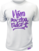 Póló Muziker Póló T-Shirt Classic Radosť Unisex Unisex White XL
