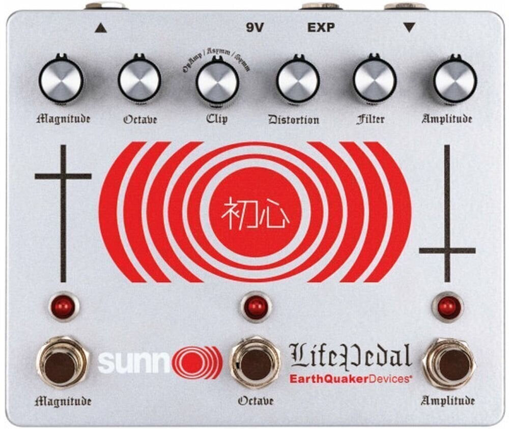 Guitar Effect EarthQuaker Devices Sunn O))) Life Pedal V3 Silver